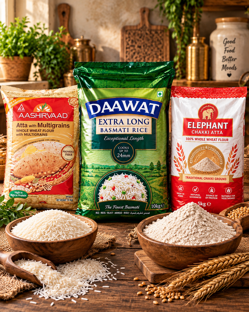 Atta Rice & Flour 5kg to 10kg