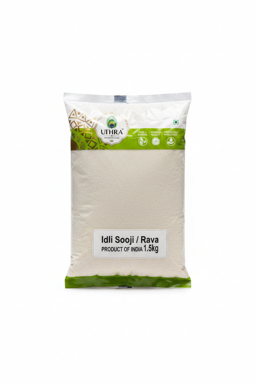 Uthra Samolina Idli Sooji Rava, 1.50 kg