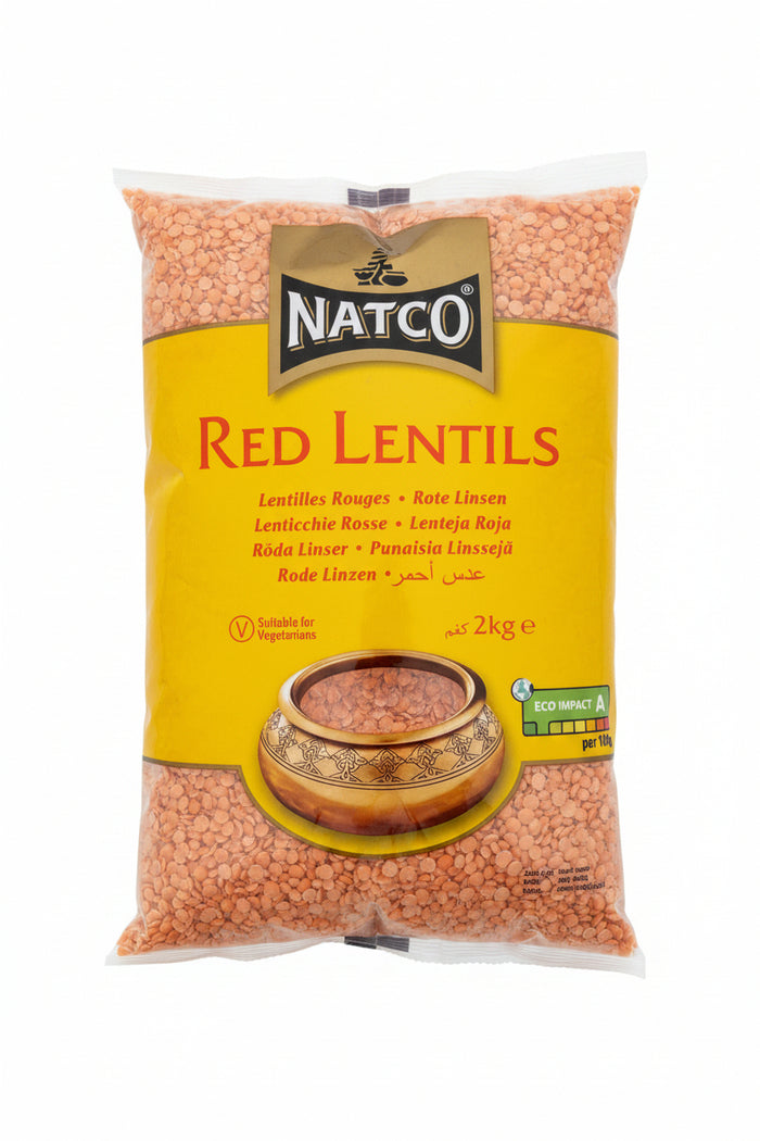Natco Red Lentils Masoor dal 2kg