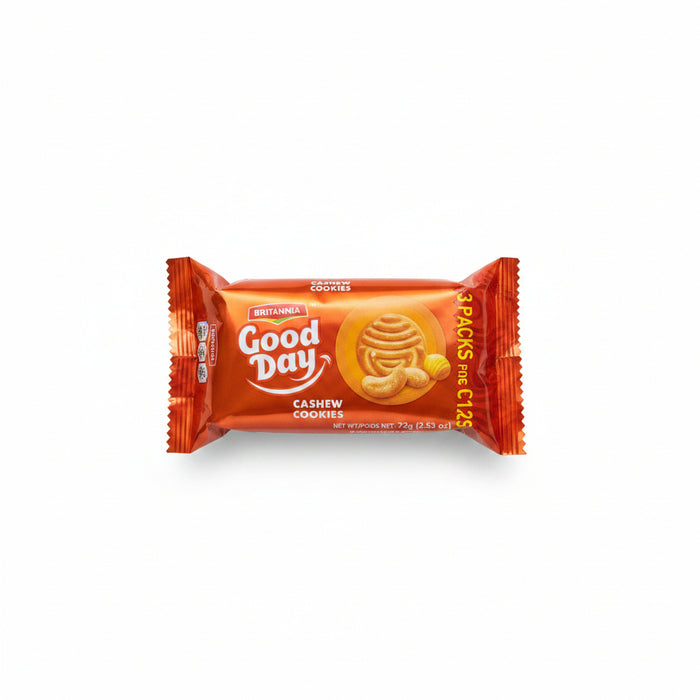 Britannia Good Day Cashew Cookies 72g 3 For £1.29