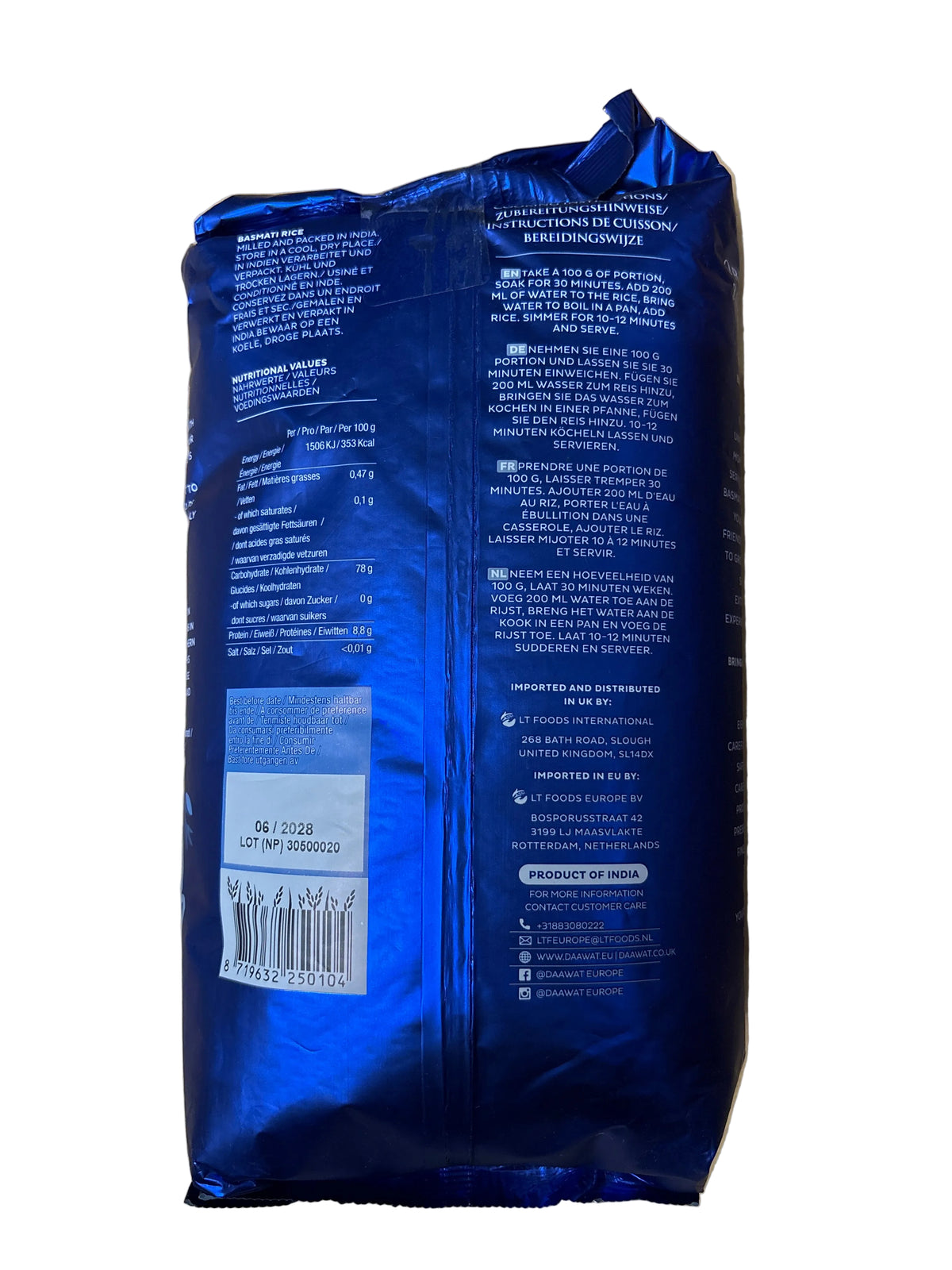 Daawat Original Basmati Rice 2kg