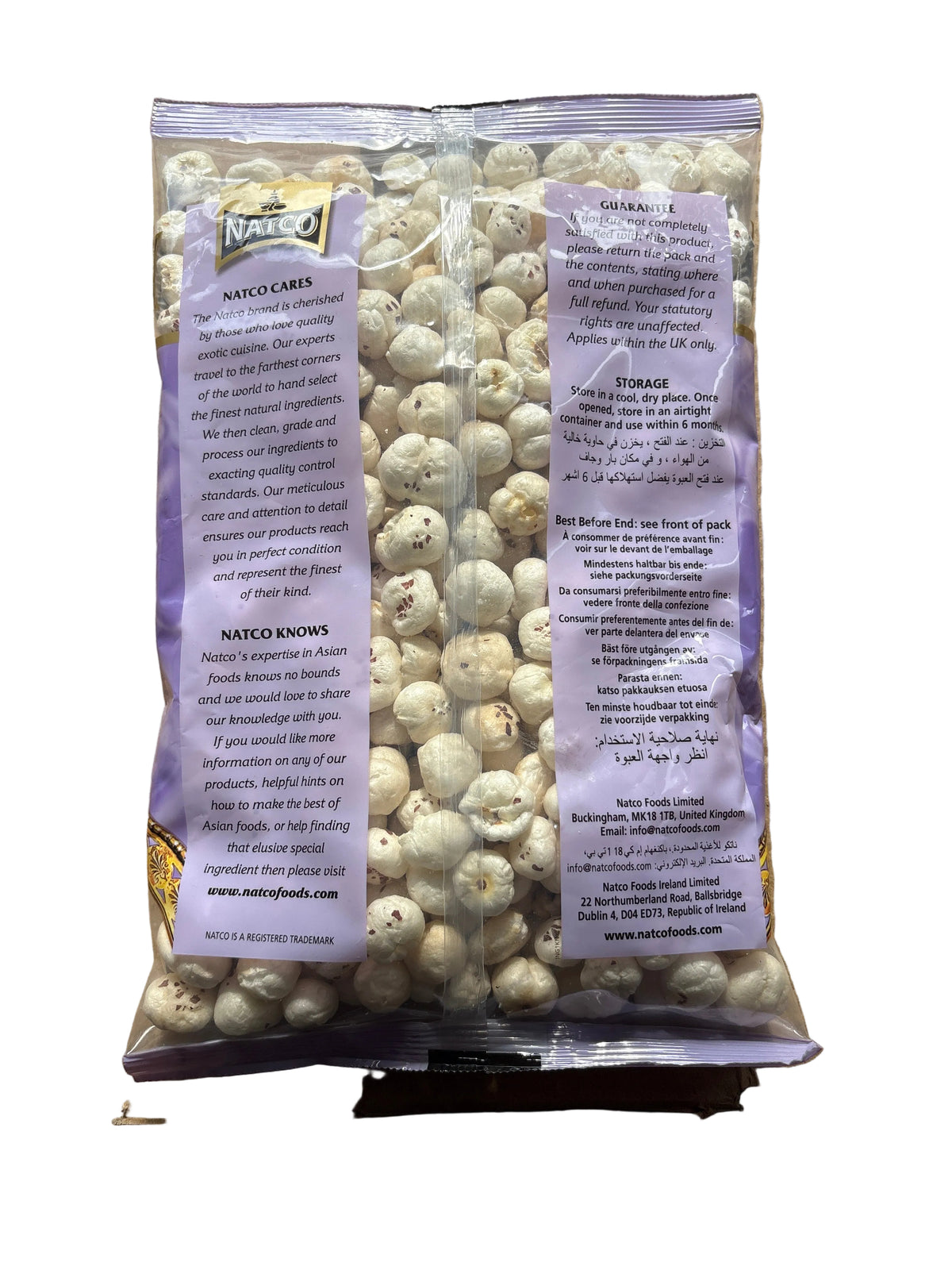 Natco Phool Makhana Puffed Lotus Seed 100g