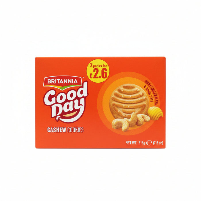 Britannia Good Day Cashew Cookies 216g PM