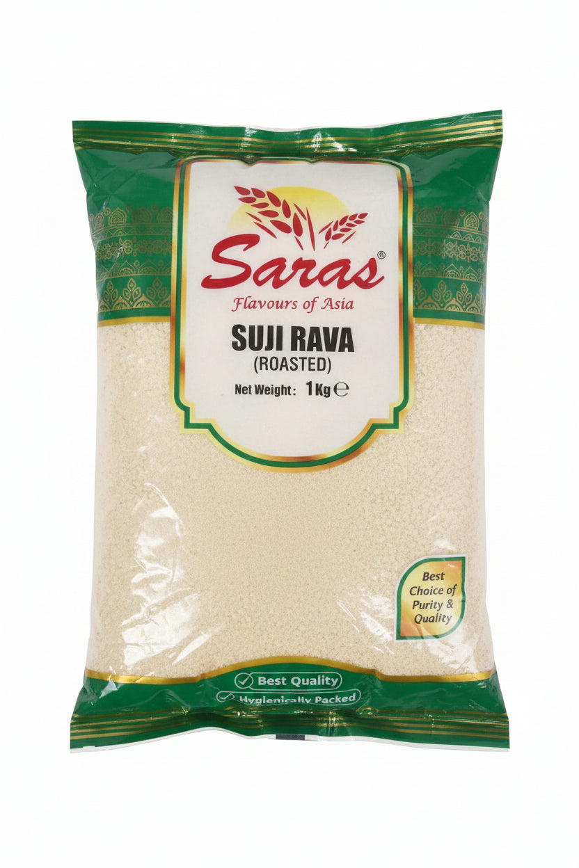 Saras Semolina Suji Rava Roasted 1kg
