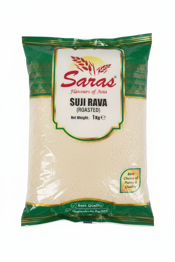 Saras Semolina Suji Rava Roasted 1kg