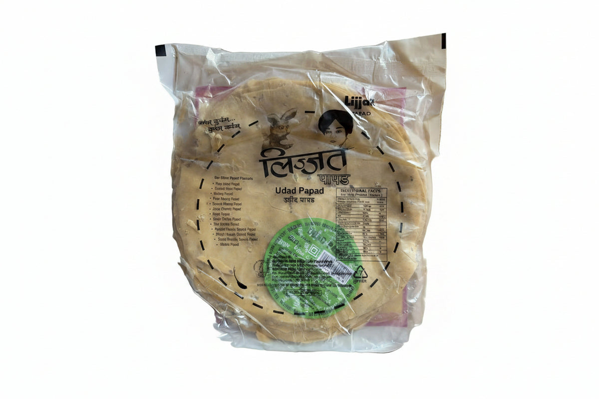 Lijjat Papad Udad Papad 200g