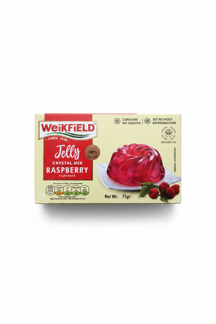 Weikfield Jelly Crystal Mix Rasberry 75g