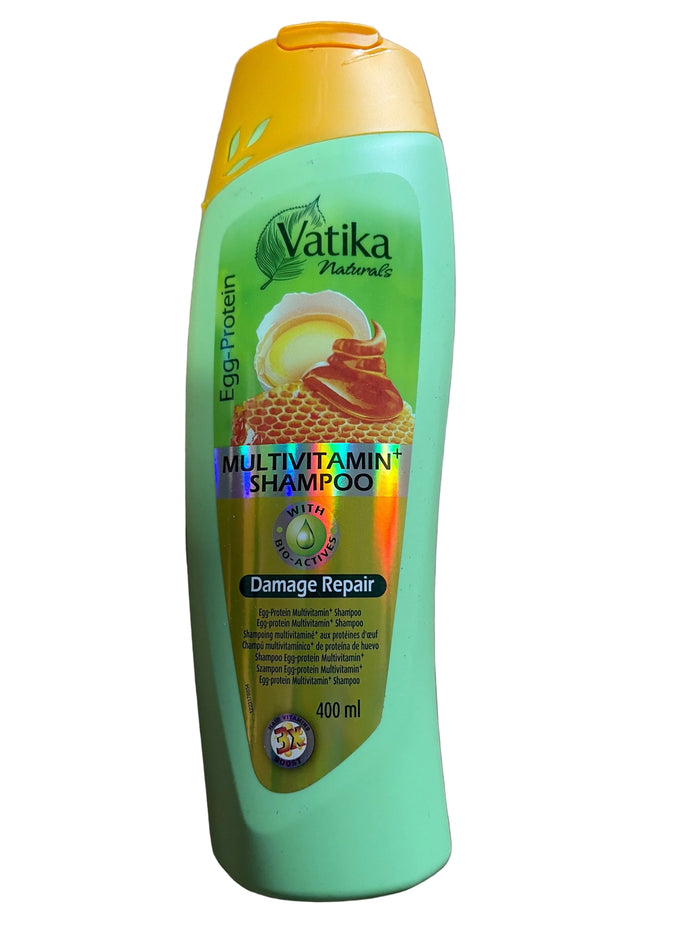 Dabur Vatika Shampoo Multivitamin Egg Damage Repair 400ml