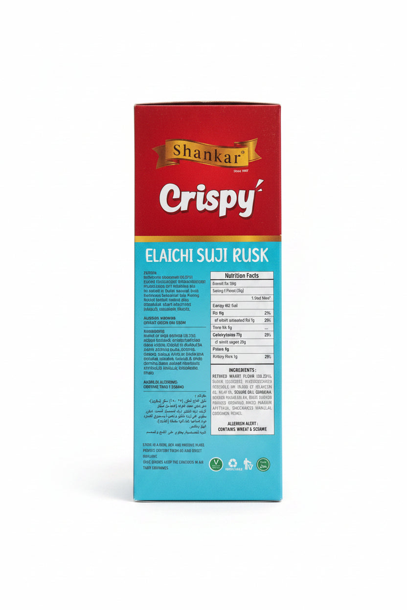 Shankar Elaichi Suji Rusk 600g