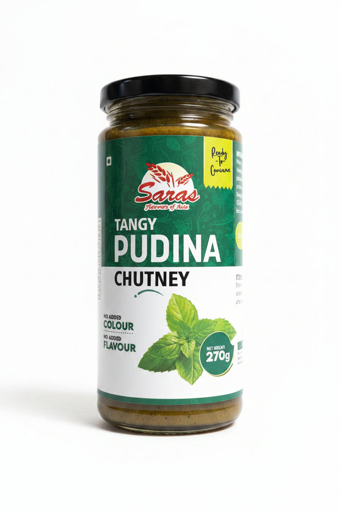 Saras Chutney Tangy Pudina 270g