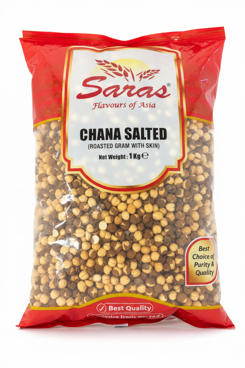 Saras Chana Salted Roasted Gram 1kg