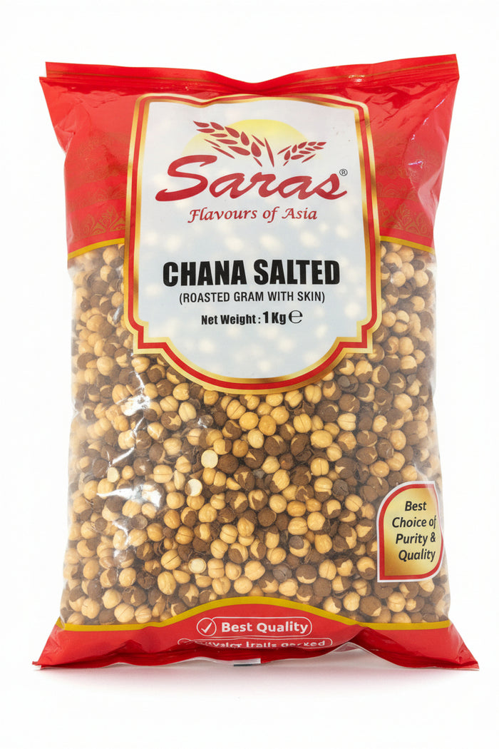 Saras Chana Salted Roasted Gram 1kg