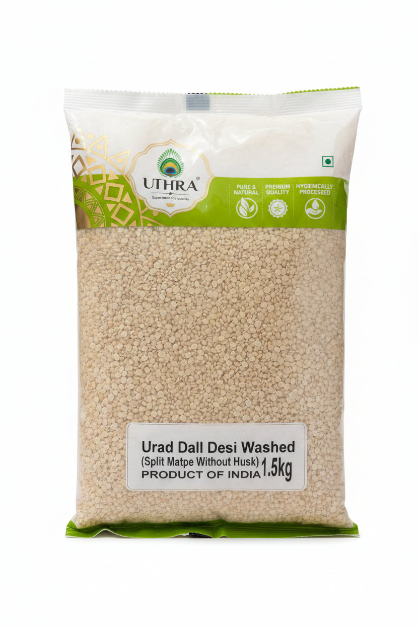 Uthra Urad Dall Desi Washed 1.5kg