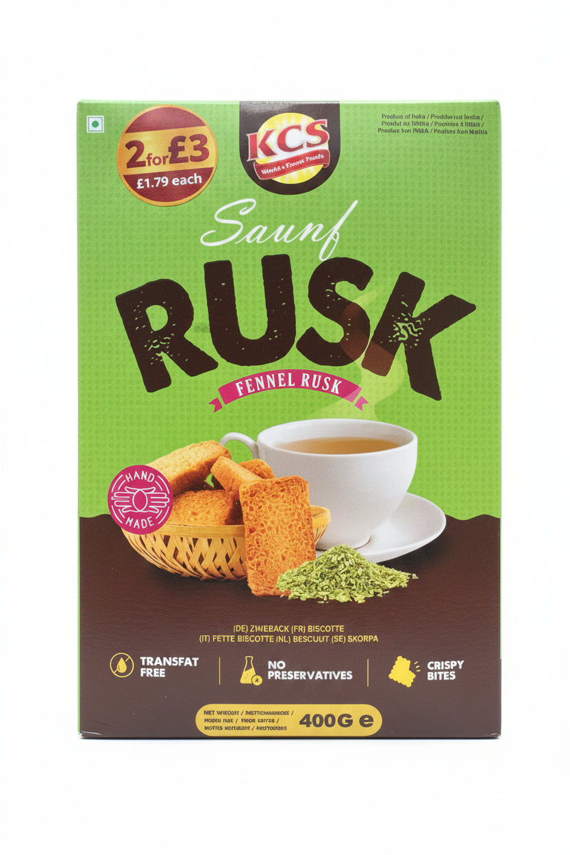 KCS Fennel Rusk 400g