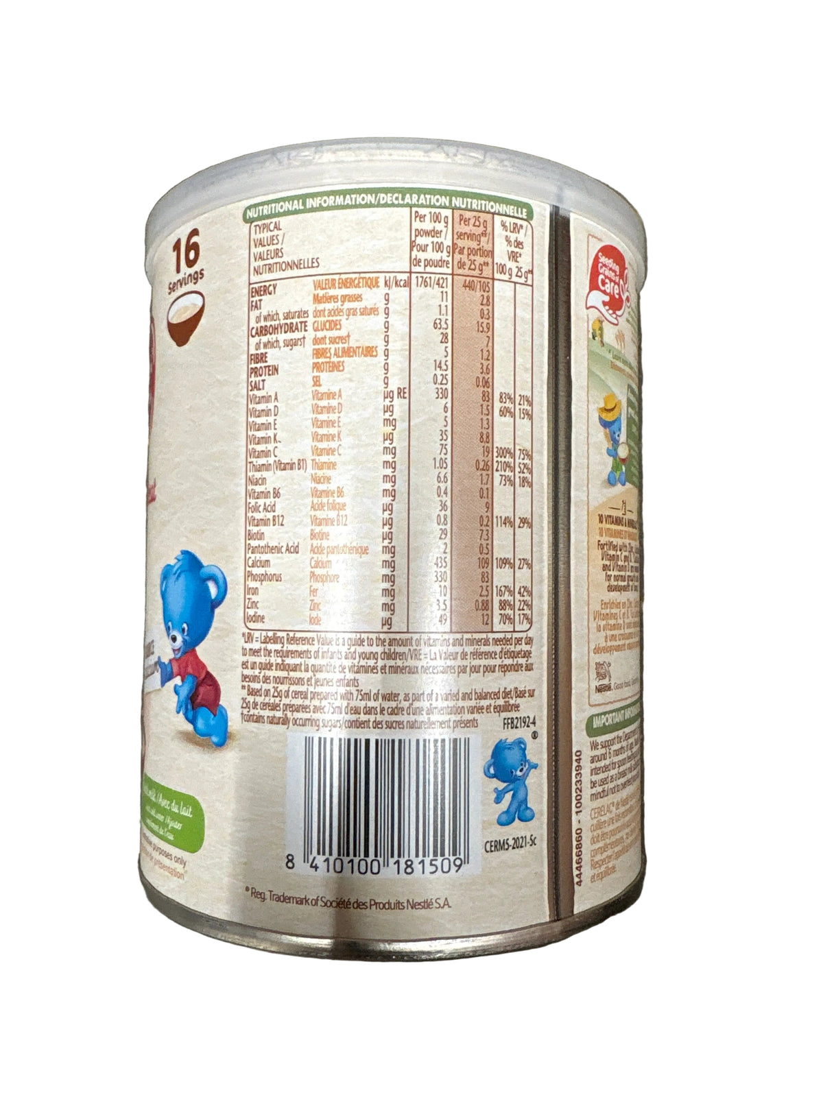 Nestle Cerelac Mixed Fruits & Wheat 400g