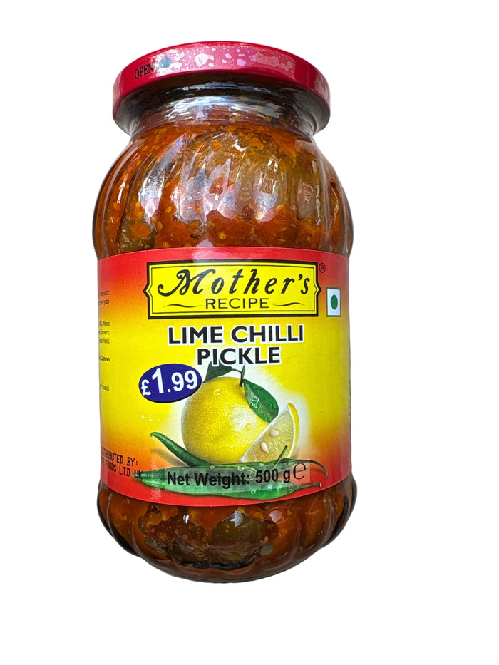 Mothers Pickle Lime Chilli 500g