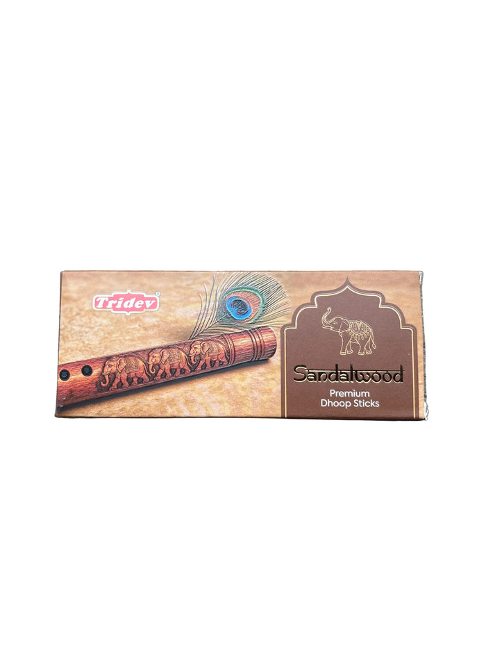 Tridev Premium Dhoop Sticks Sandalwood 80g