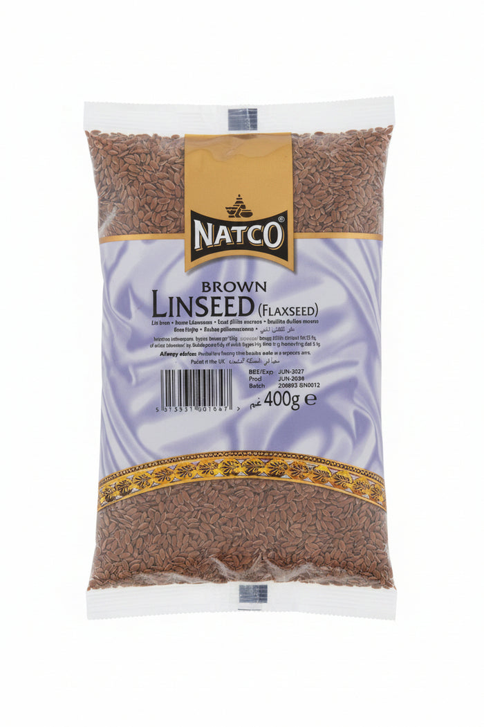 Natco Brown Linseed Alsi 400g