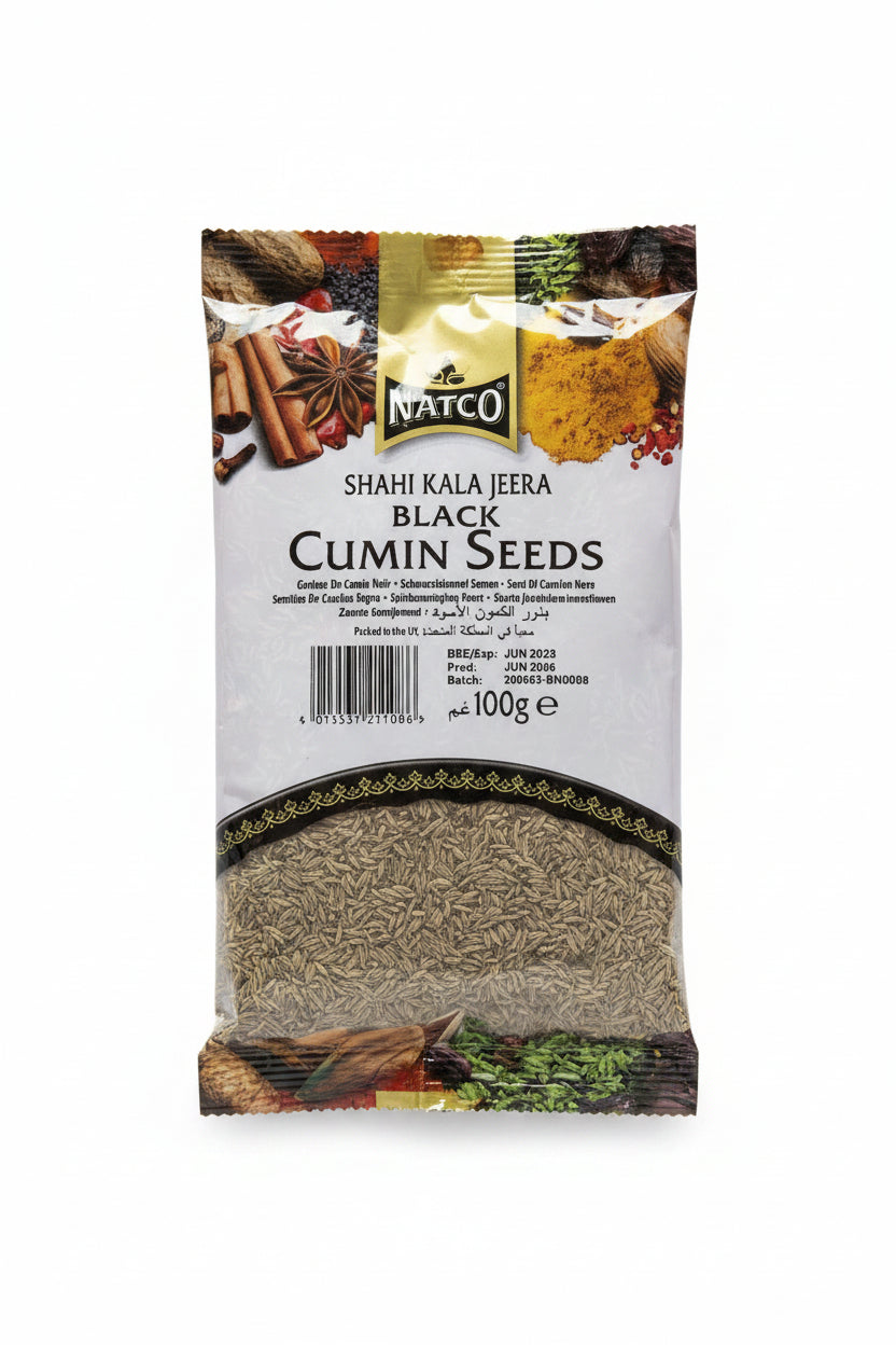 Natco Cumin Seeds Black Shahi Kala Jeera 100g