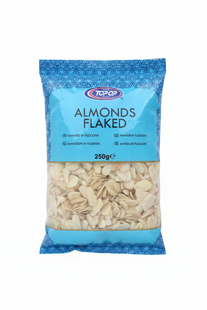 Top Op Almonds Flaked 250g