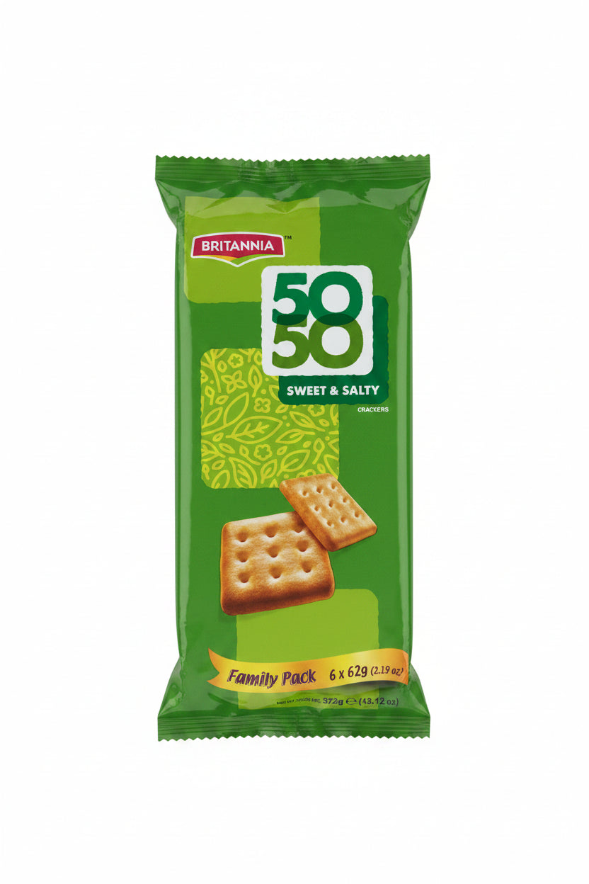 Britannia Sweet & Salty Crackers Family Pack 372g