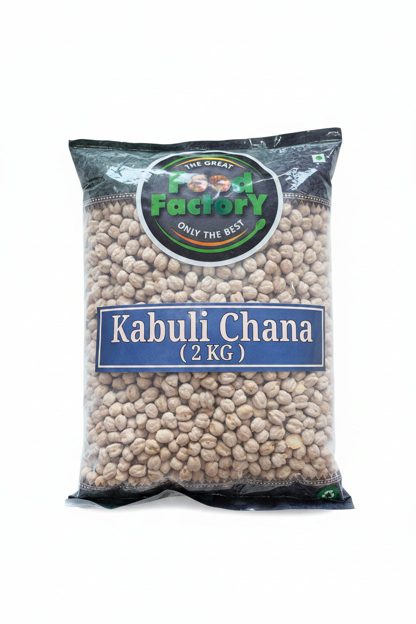 Food Factory Kabuli Chana White Chickpeas Desi 2kg