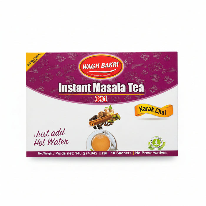 Wagh Bakri Instant Masala Tea 10 x Sachets 140g