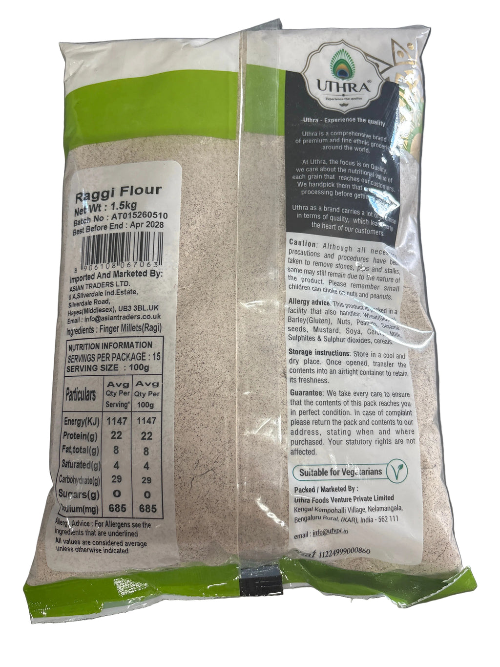 Uthra Raggi Flour 1.5kg