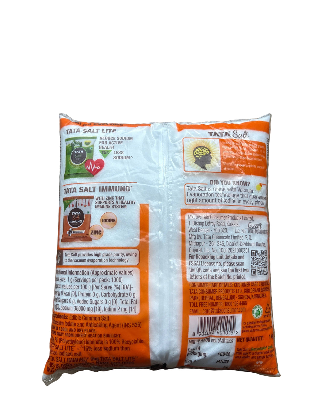 Tata Iodized Salt 1kg
