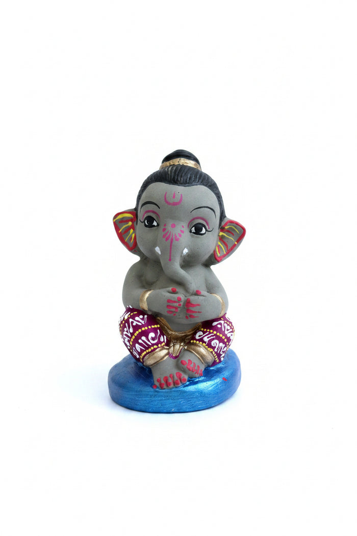 Ganesh Ji For Visarjan Type 4 Small 4 Inch Height