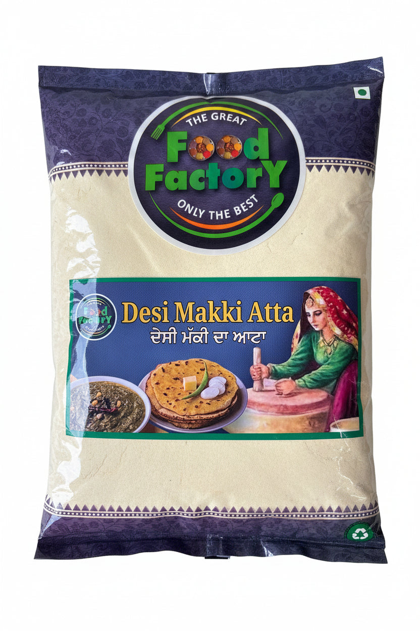 Food Factory Desi Makki Atta 1.25kg