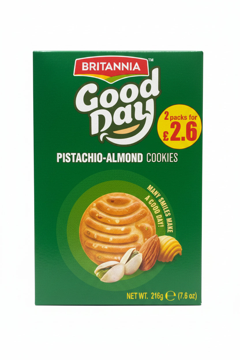 Britannia Good day Pistachio Almond Cookies 216g PM