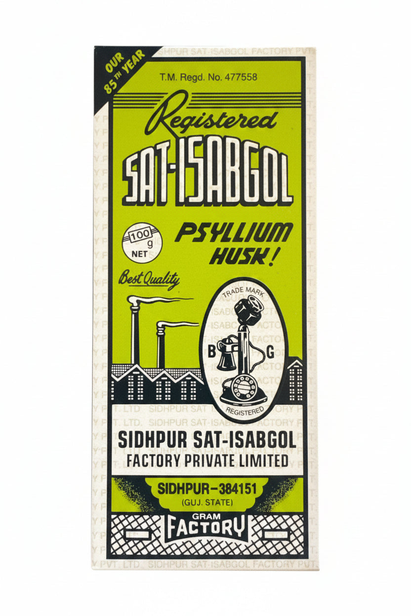 Telephone Psyllium Husk Sat Isabgol 100g
