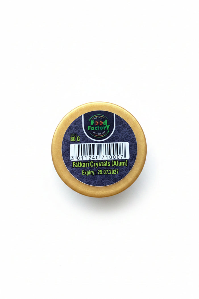 Food Factory Fatkari Alum Crystals 80g