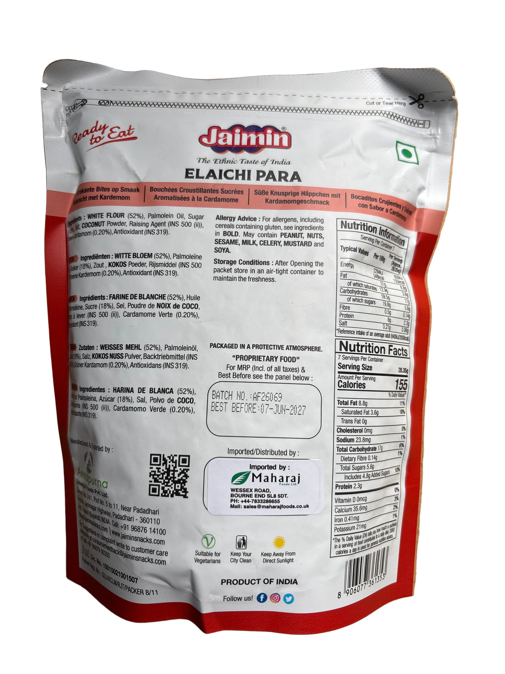 Jaimin Elaichi Para 200g