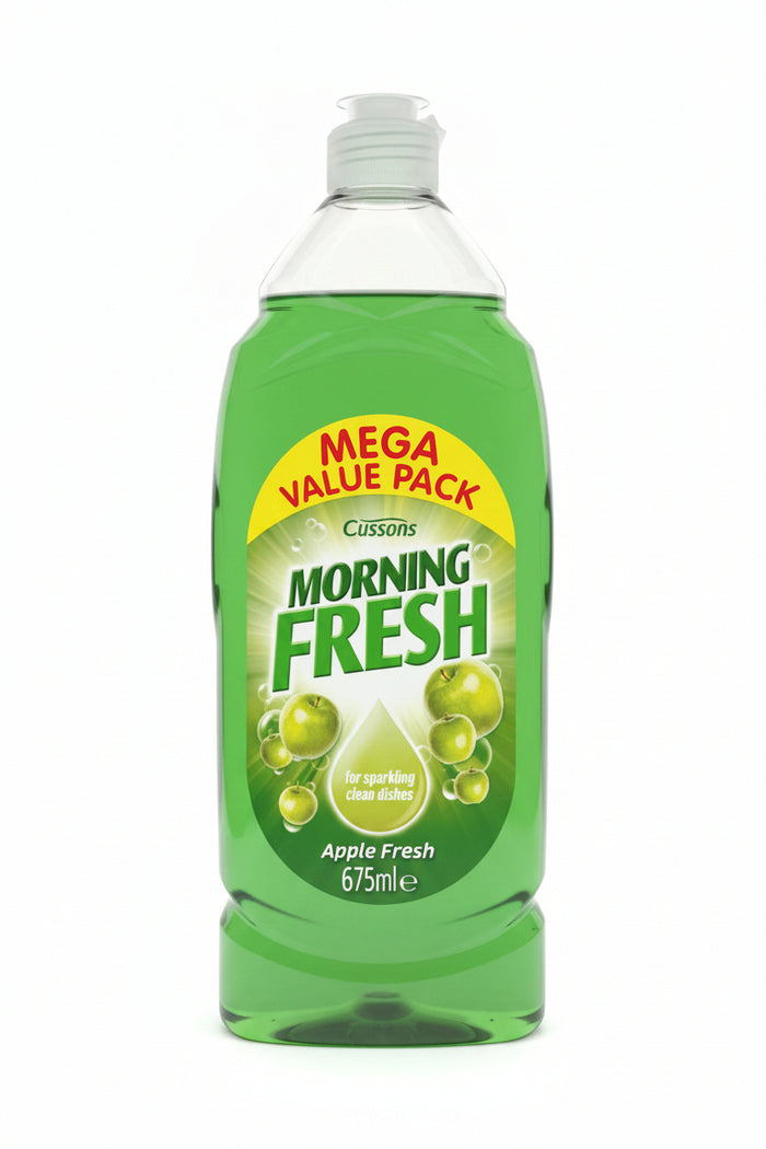 Cussons Washing Up Liquid Apple Fresh 675ml