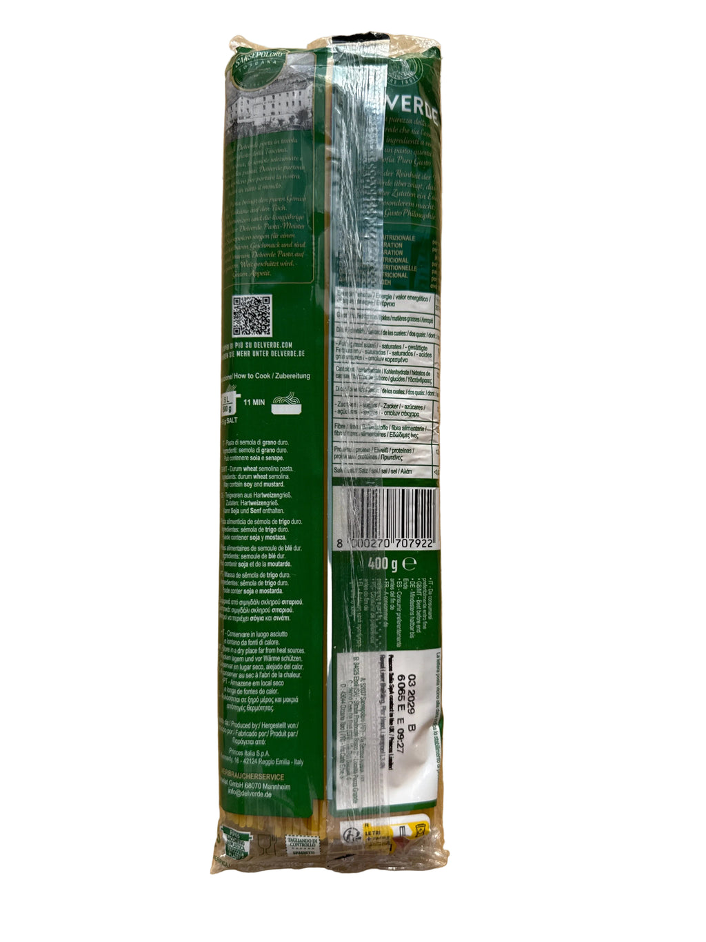 Delverde Spaghetti 400g