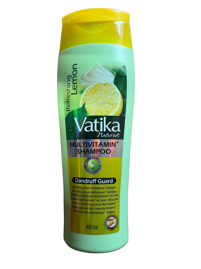 Dabur Vatika Multivitamin Shampoo Lemon Dandruff Guard 400ml