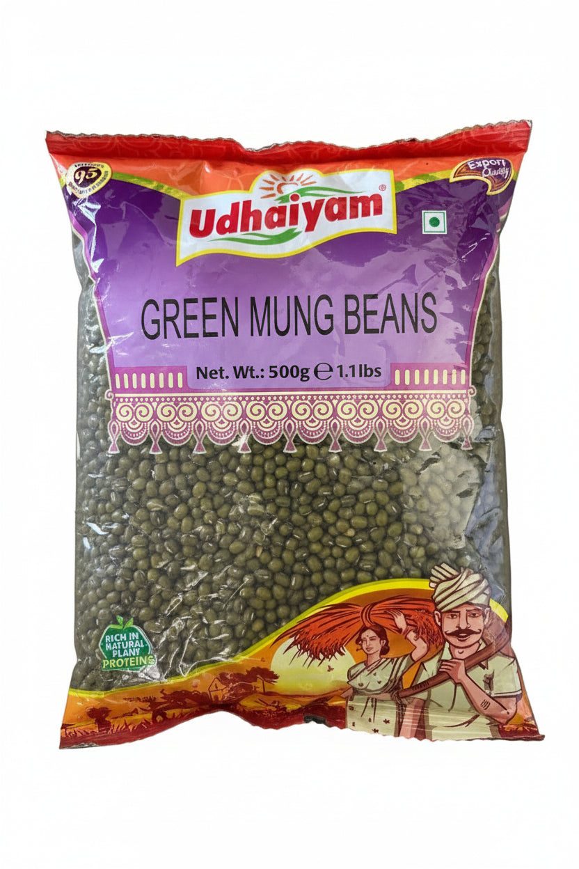 Udhaiyam Green Mung Beans 500g