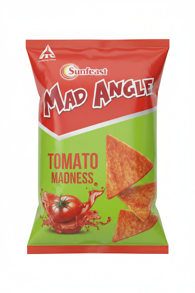 Sunfeast Mad Angles Tomato Madness 140g Mix & Match 2 For £2