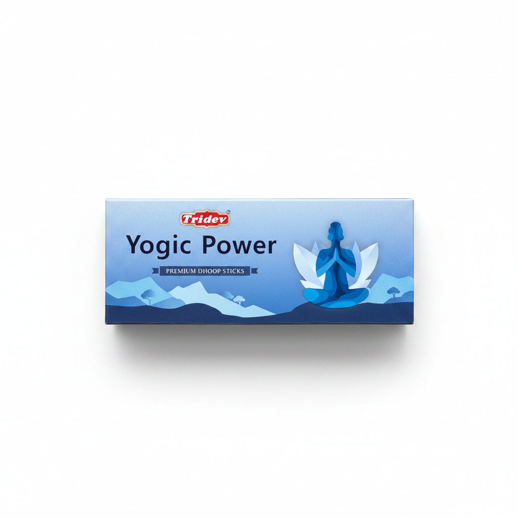 Tridev Premium Dhoop Sticks Yogic Power 80g
