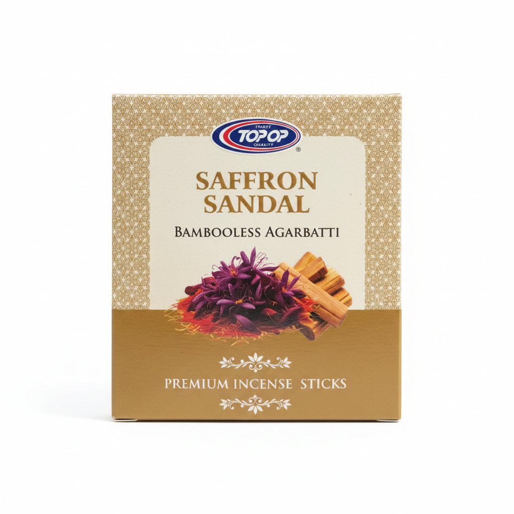 Top Op Saffron Sandal 15 Sticks X 6 Pkts