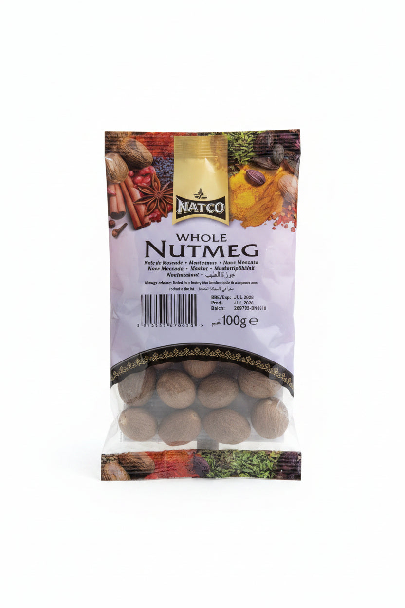 Natco Whole Nutmeg 100g