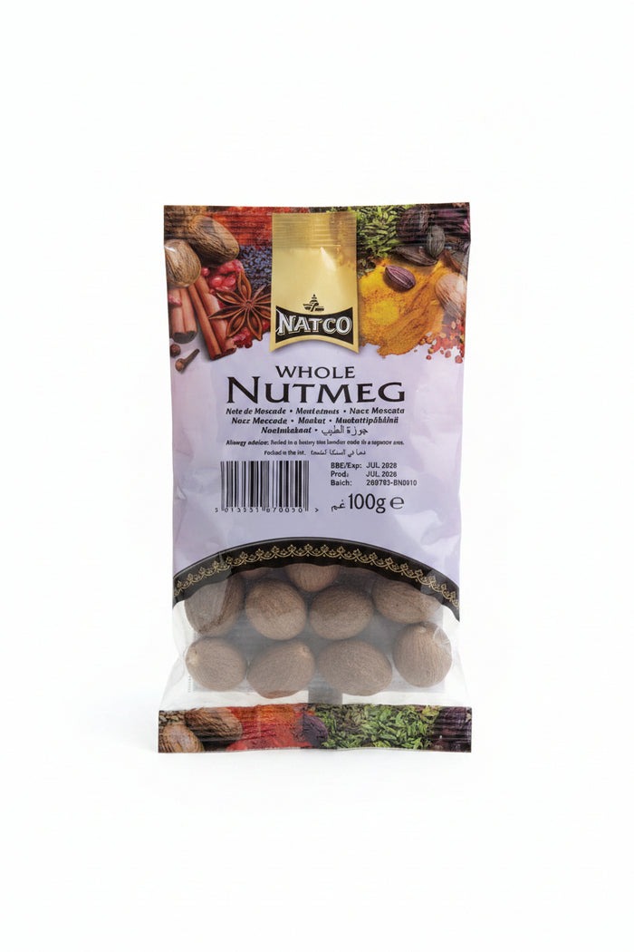 Natco Whole Nutmeg 100g
