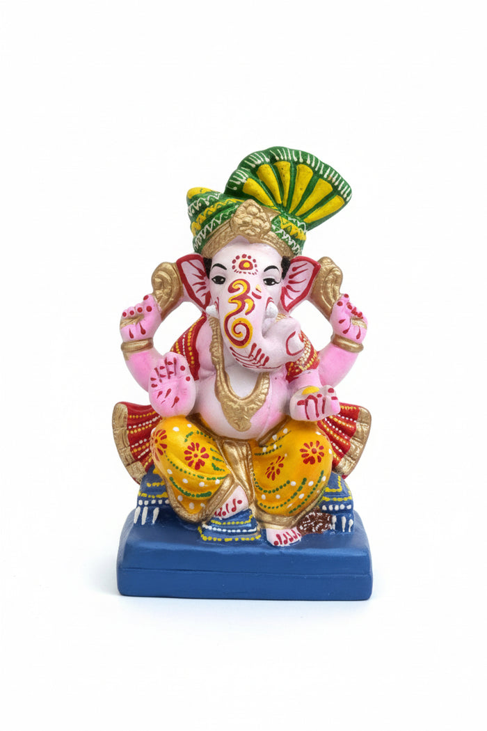 Ganesh Ji For Visarjan Type 3 Medium 5 Inch Height
