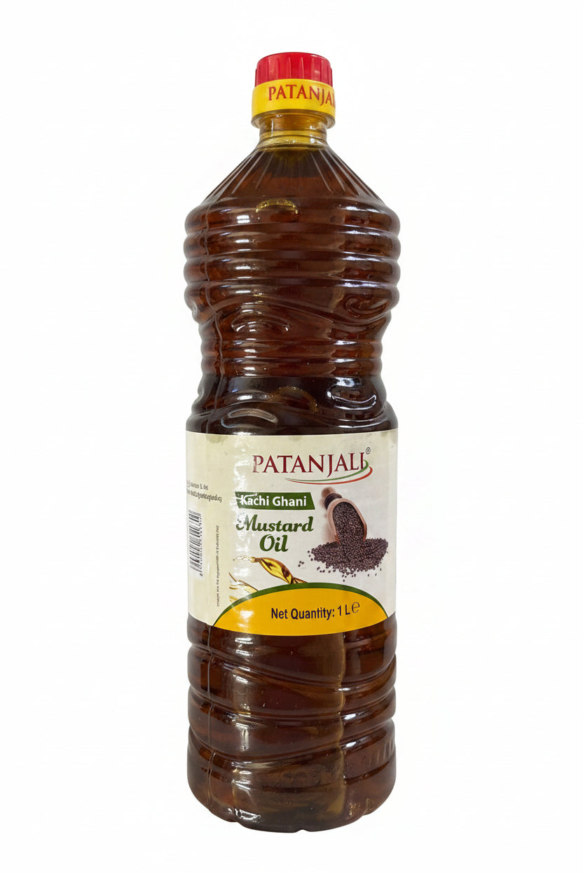 Patanjali Oil Mustard Khachi Ghani 1L