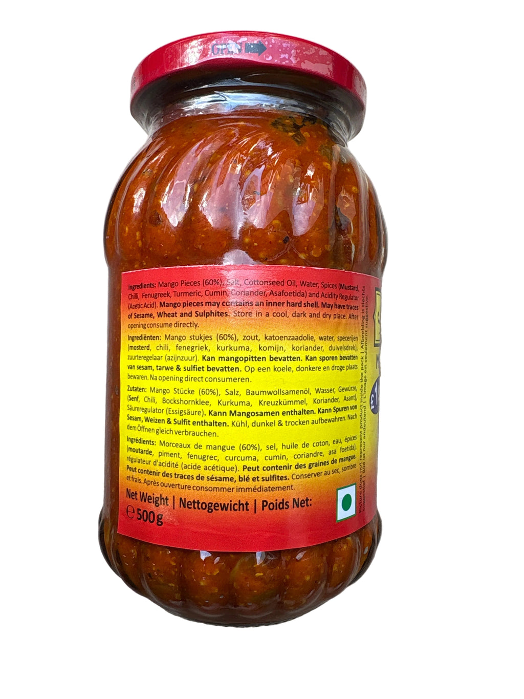 Mothers Pickle Mango Hot 500g