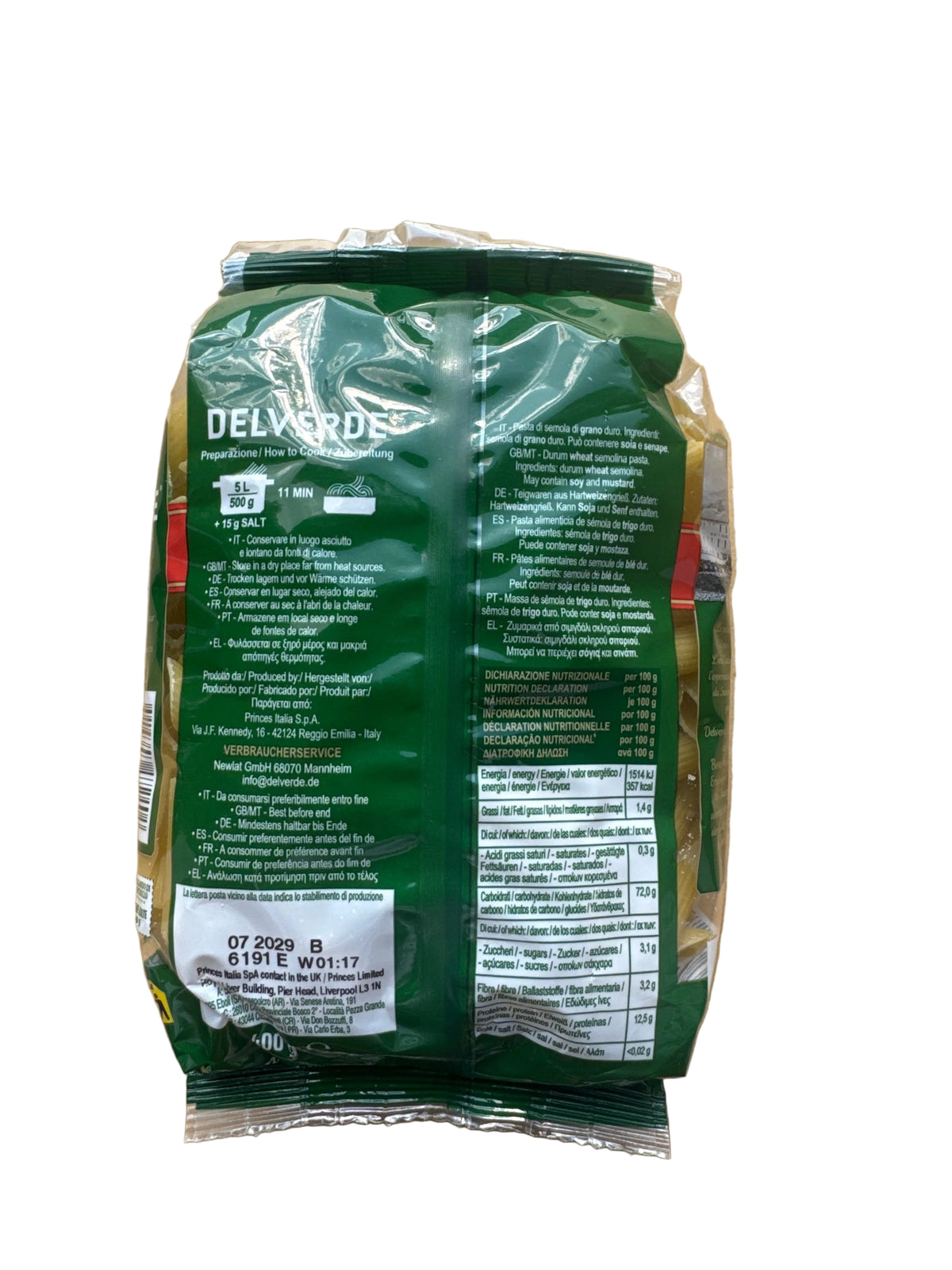 Delverde Penne Rigate 400g