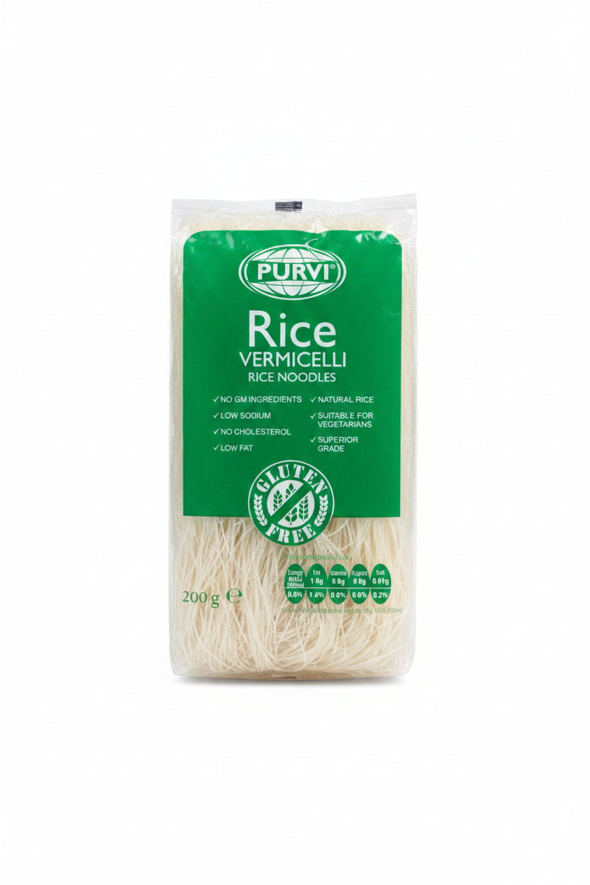 Purvi Rice Vermicelli White 200g