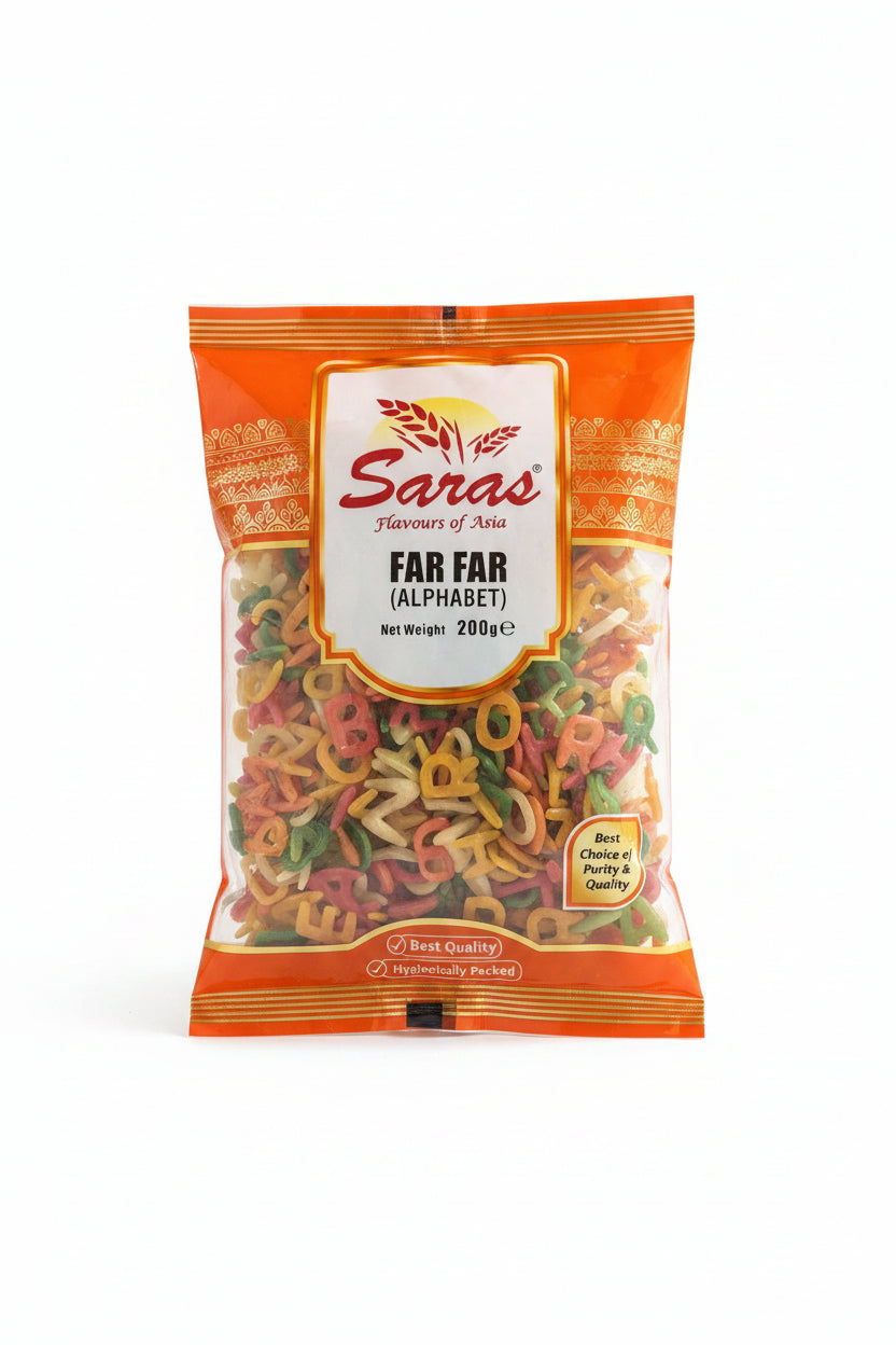 Saras Far Far Alphabet 200g